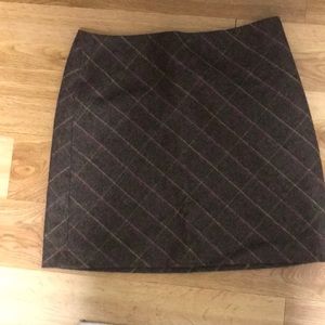 J.crew wool mini skirt  0